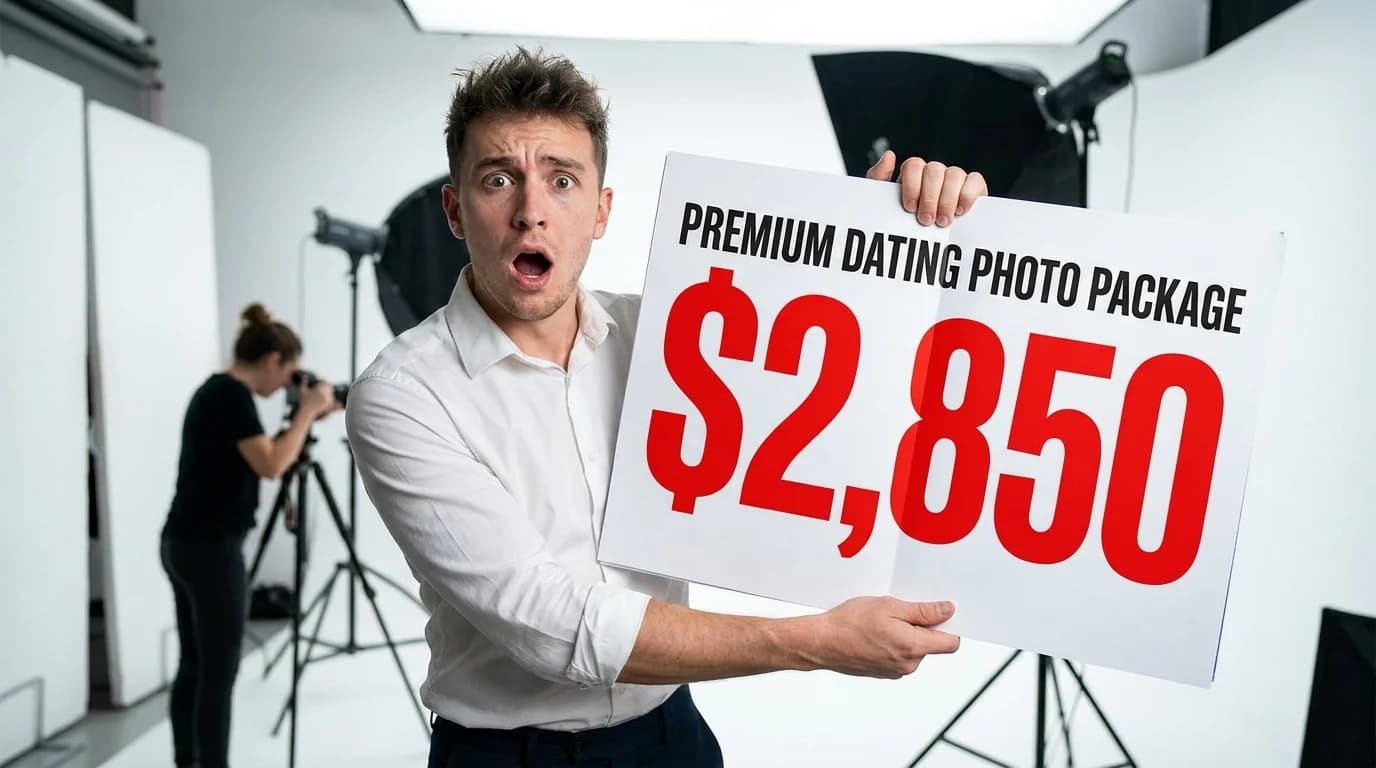 Dating profile photographer cost breakdown 2026 pricing guide