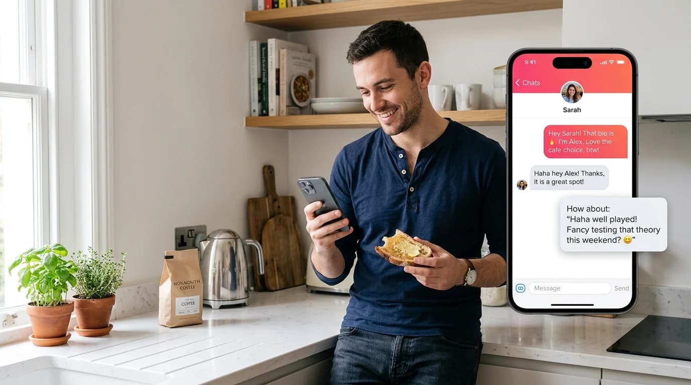 Tinder AI coach guide — photos vs texting for 2026