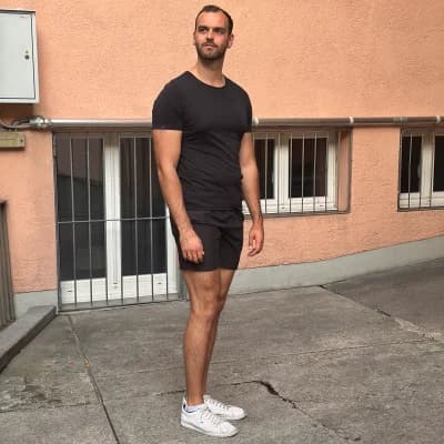 A real user's selfie before GetMatches