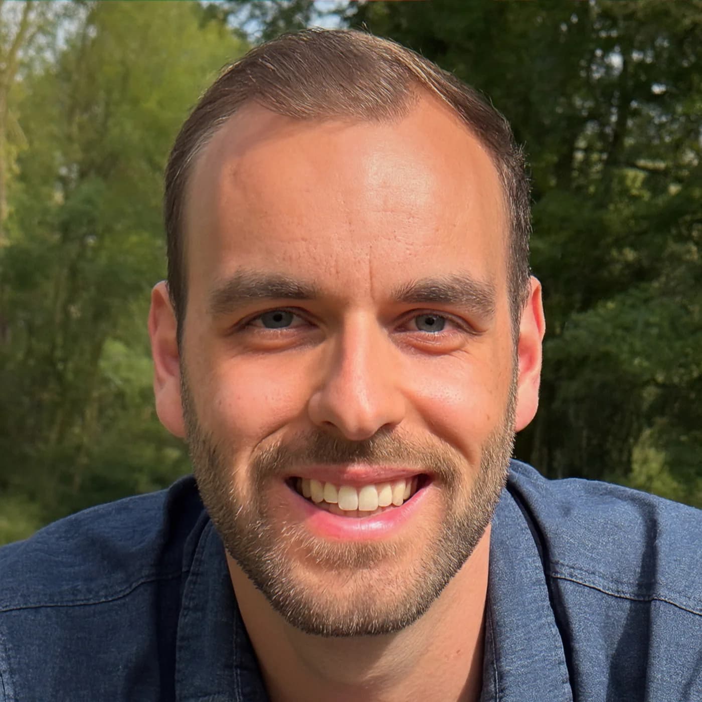 AI-generated dating profile photo showing realistic detail